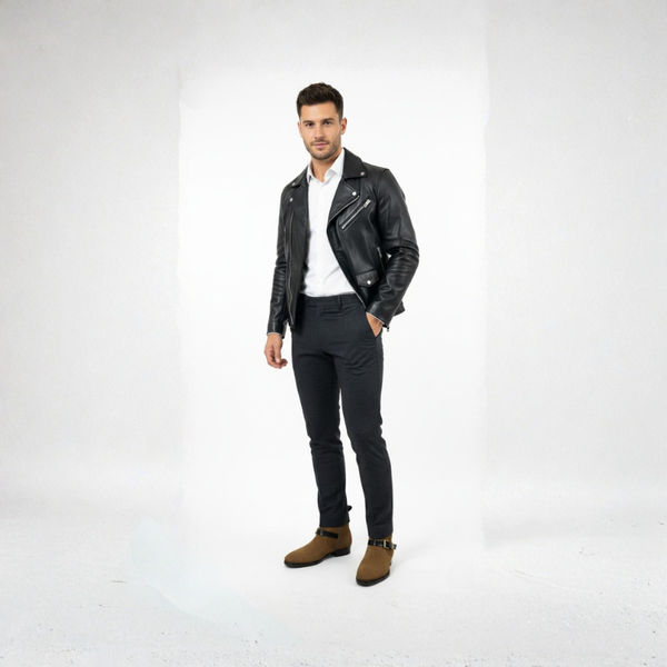 Classic Suede Semi Jodhpur Boots