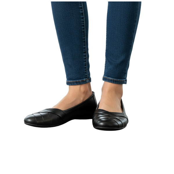 Classic Weave Comfort Ballet Flats
