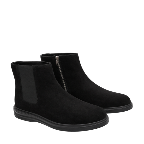 Classic Italian Craft Suede Urban Chelsea Boots