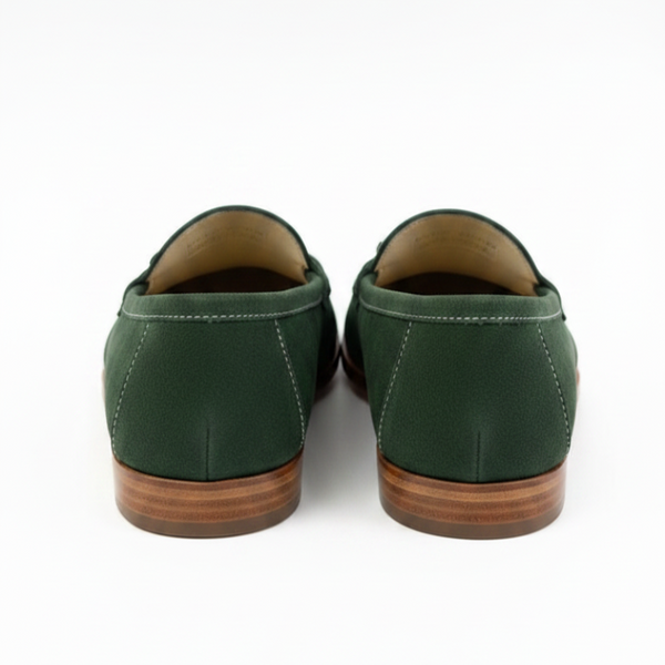 Classic Buckle Italian Leather Horsebit Loafers