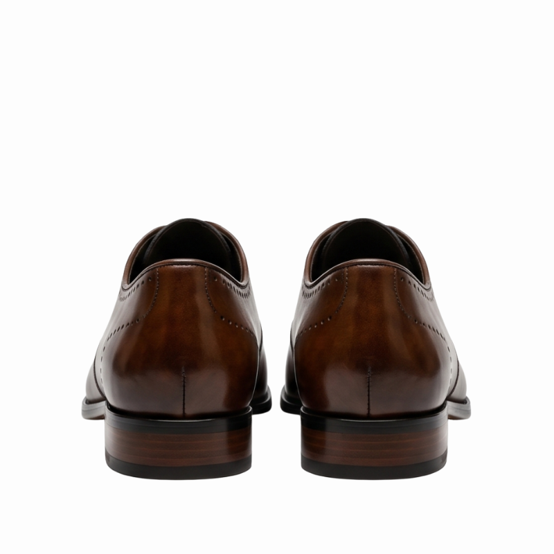 Classic Cap Toe Italian Leather Oxford Shoes
