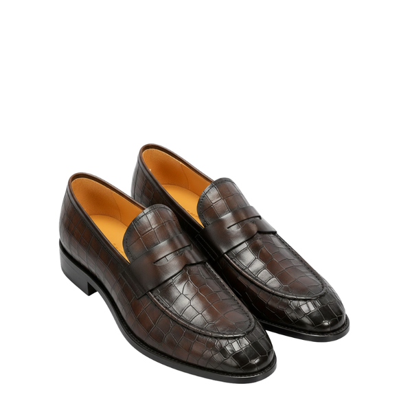 Classic Croc Textured Penny Loafer