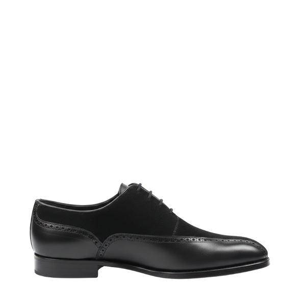 Classic Dual Tone Texture Brogue Elegance Oxford Shoes