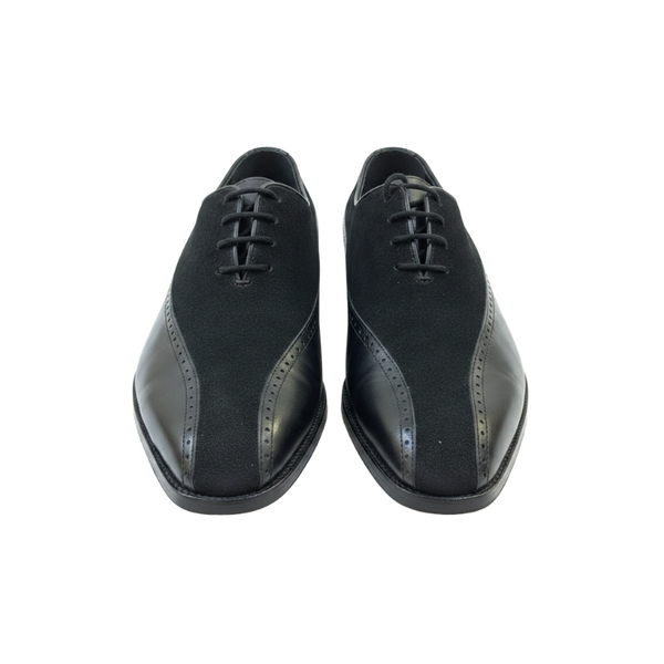 Classic Dual Tone Texture Brogue Elegance Oxford Shoes