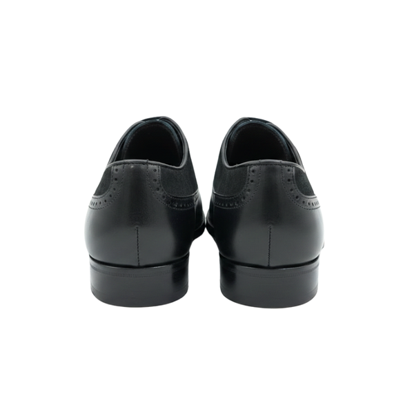 Classic Dual Tone Texture Brogue Elegance Oxford Shoes
