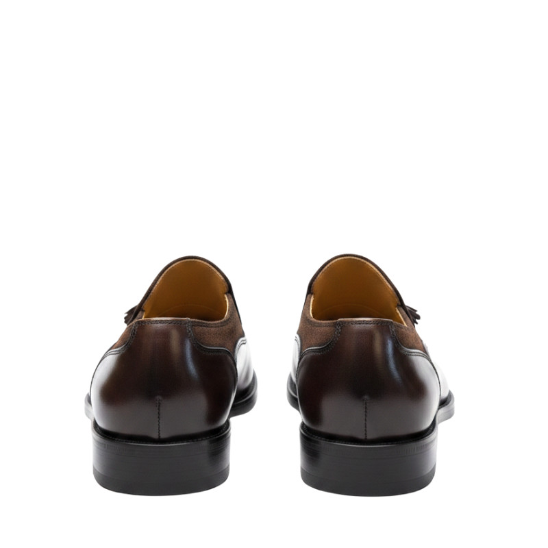 Classic Dual Tone Dapper Tassel Loafers