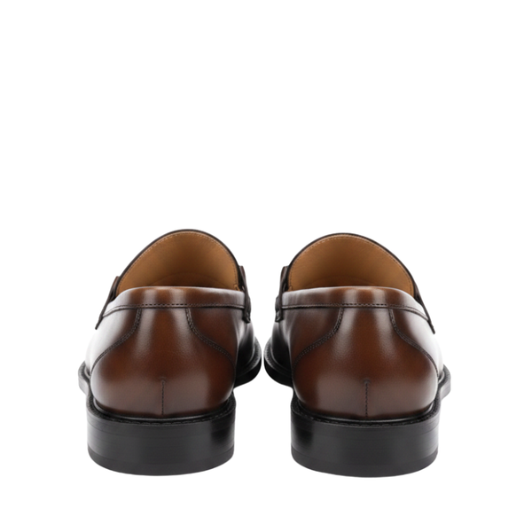 Classic Elegance Knot Strap Loafers