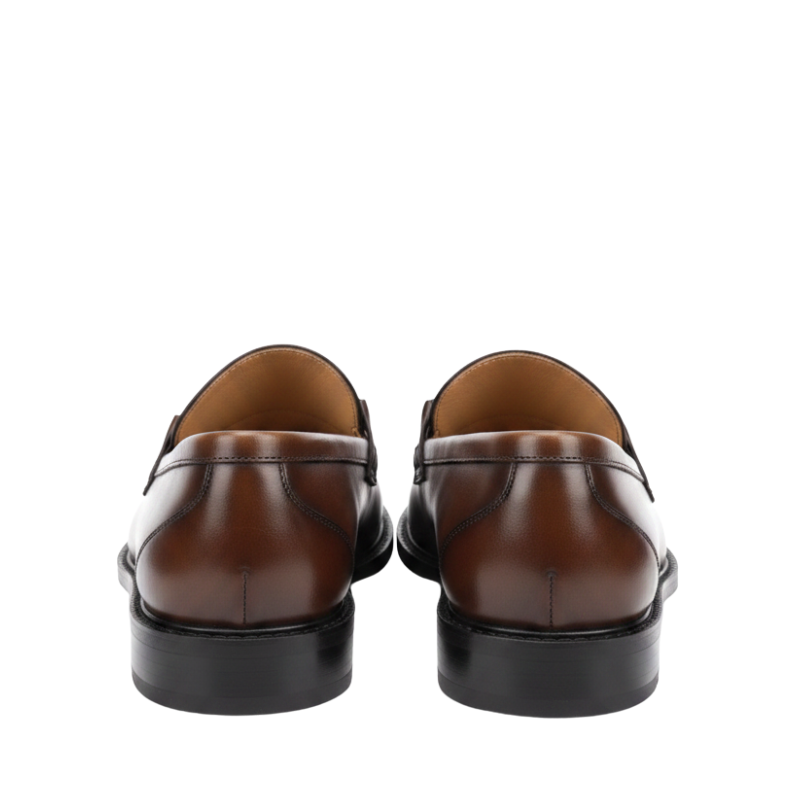 Classic Elegance Knot Strap Loafers