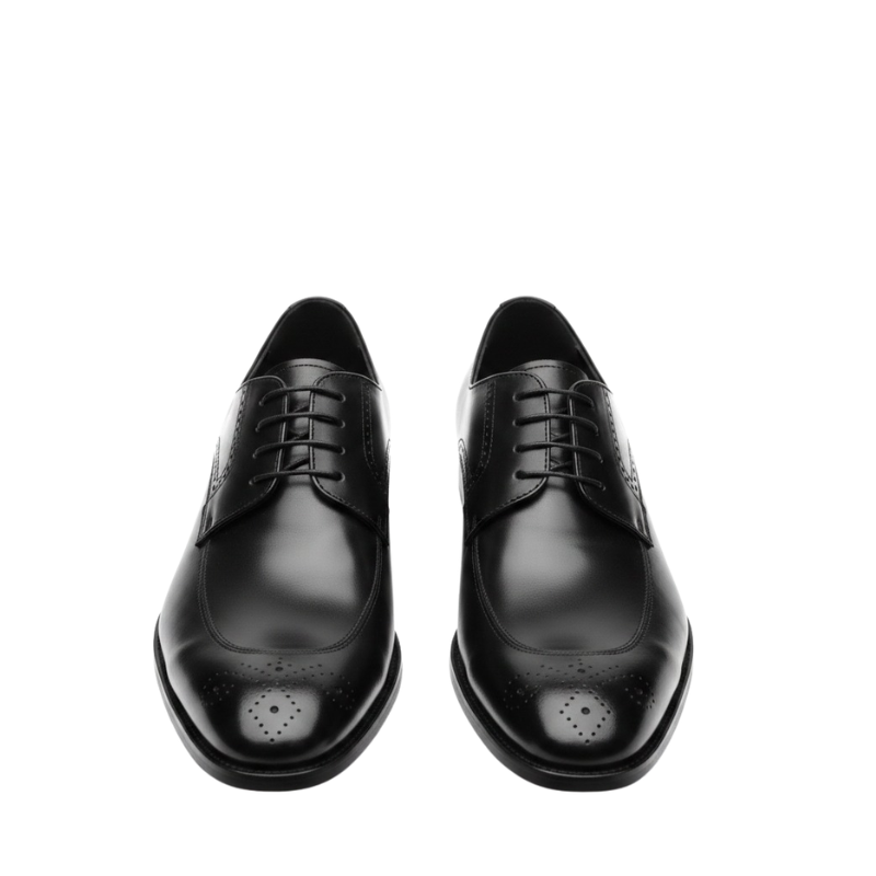Classic Elegance Leather Brogue Oxford Shoes