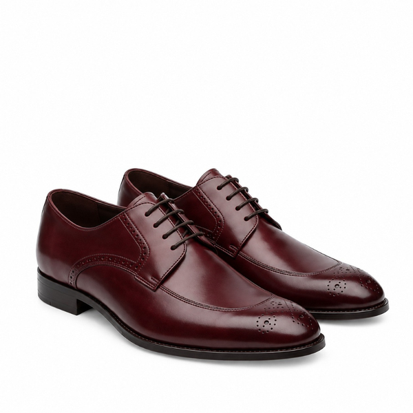 Classic Elegance Leather Brogue Oxford Shoes