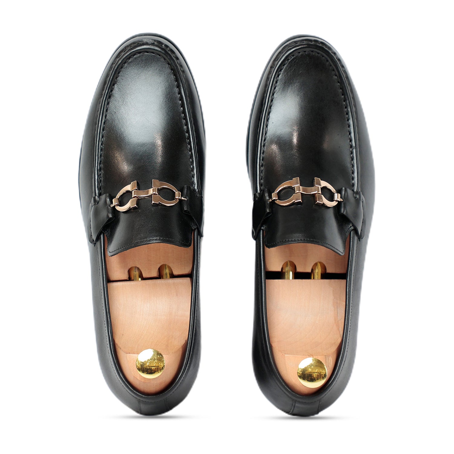 Classic Ferra Black Loafers