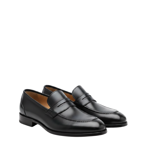 Classic Italian Loafers With Regal Finish