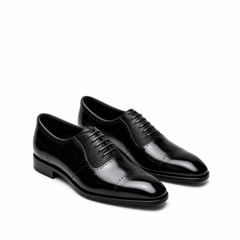 Classic Kaelan Cap Toe Leather Oxford Shoes