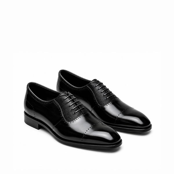 Classic Kaelan Cap Toe Leather Oxford Shoes