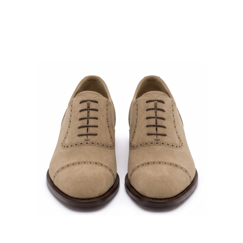 Classic Kai Suede Cap Toe Oxford Shoes