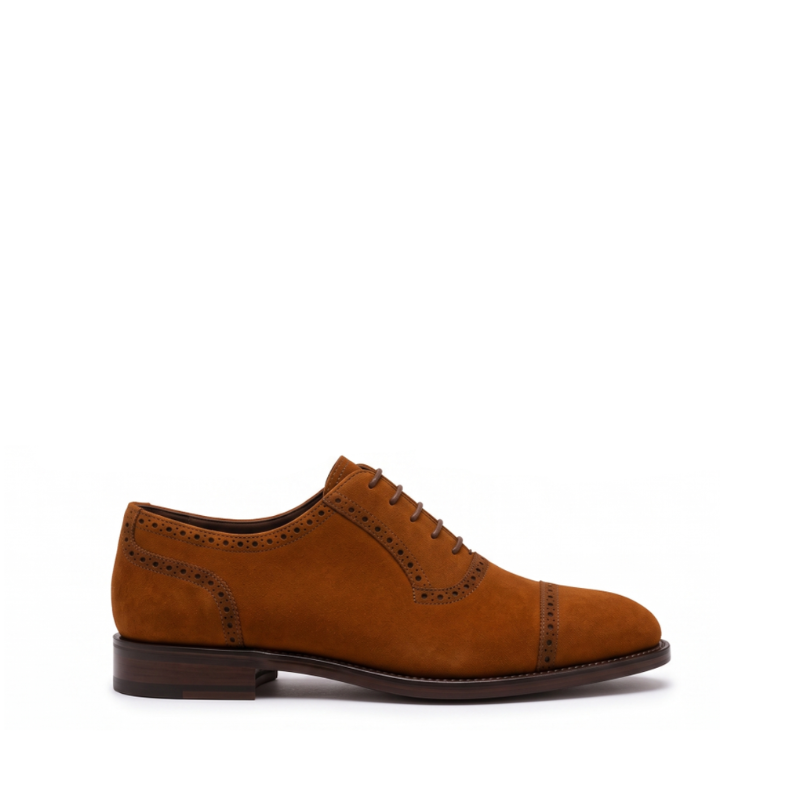 Classic Kai Suede Cap Toe Oxford Shoes