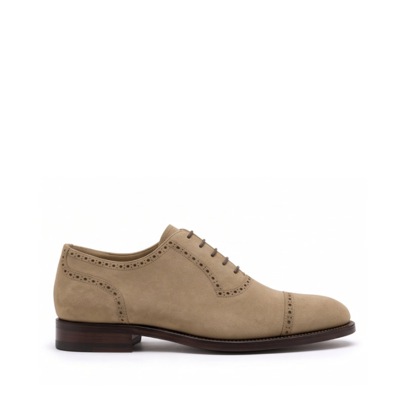 Classic Kai Suede Cap Toe Oxford Shoes
