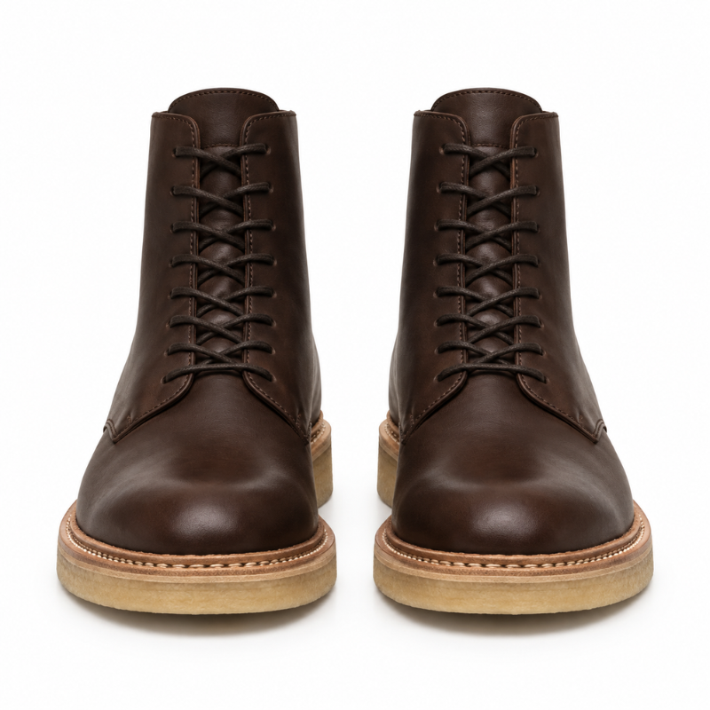 Classic Lace-Up Ankle Boots