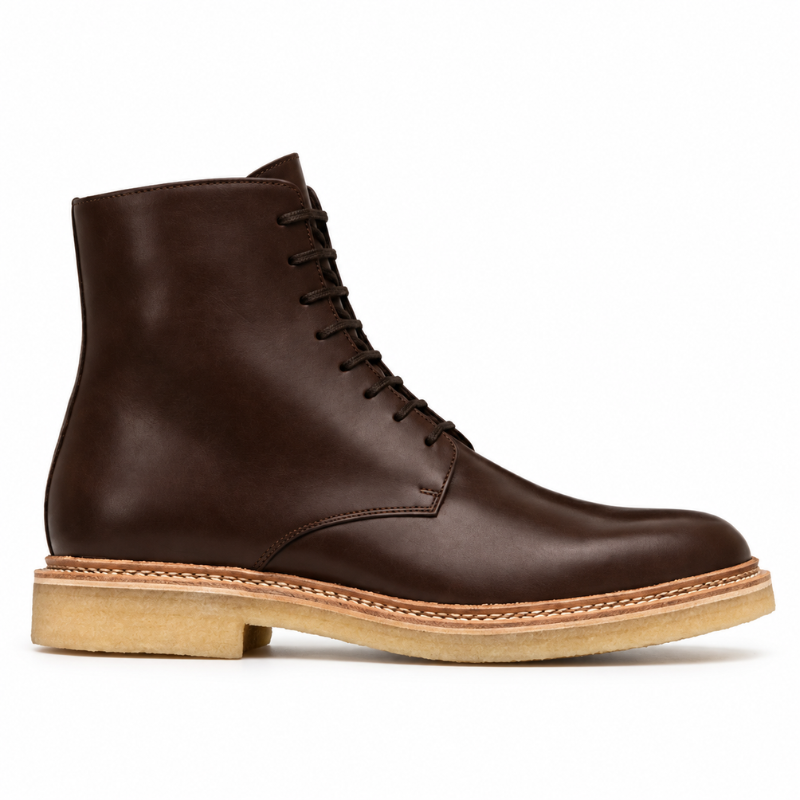 Classic Lace-Up Ankle Boots