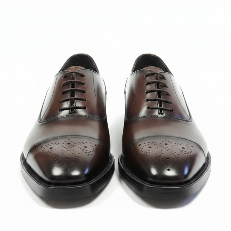 Classic Leather Lace Up Oxford Formal Shoes