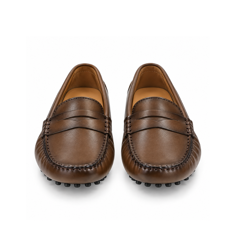 Classic Leather Penny Driving Loafers