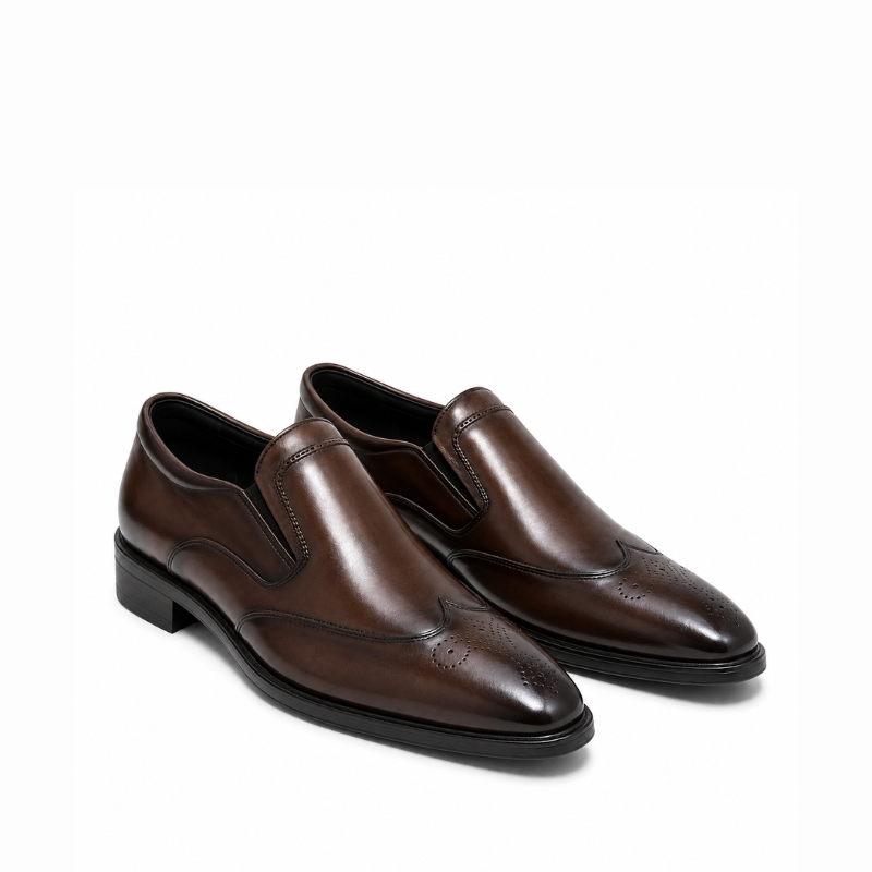 Classic Medallion Slip-On Shoes Loafer