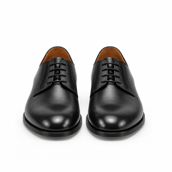 Classic Plain-Toe Derby Shoes