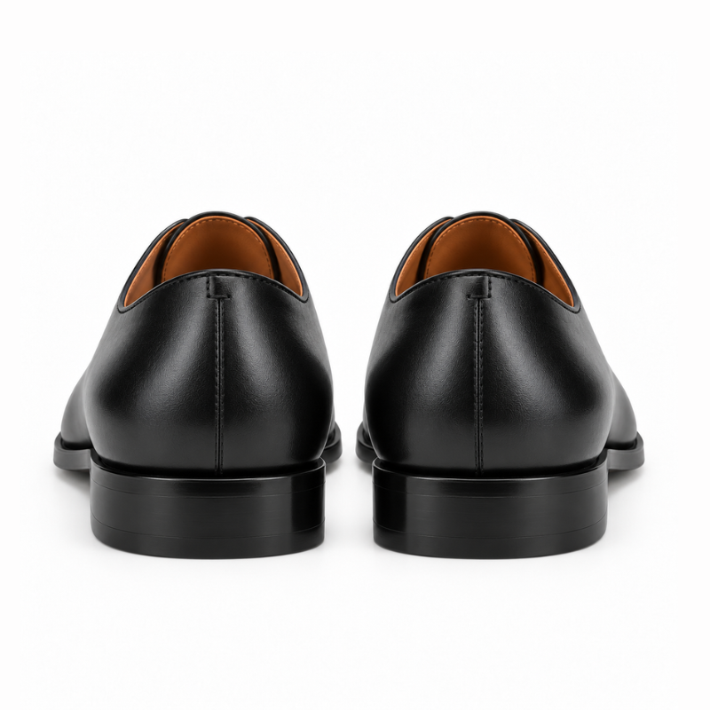 Classic Plain-Toe Derby Shoes