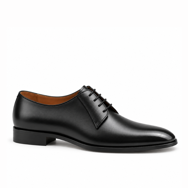 Classic Plain-Toe Derby Shoes