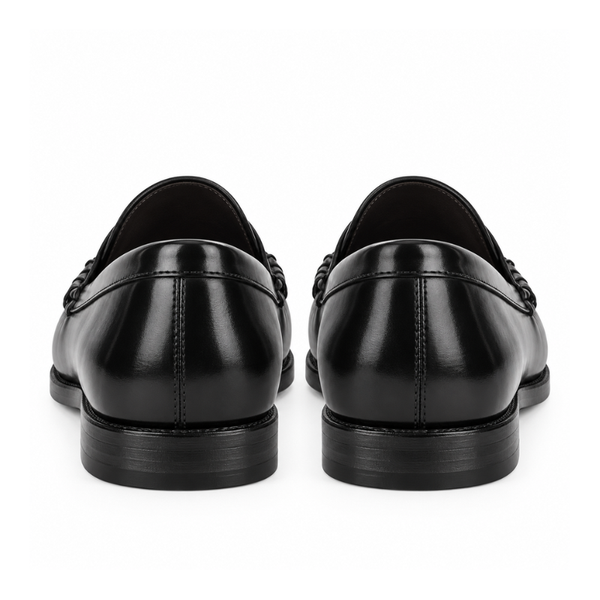 Classic Plain Shiny Leather Penny Loafer