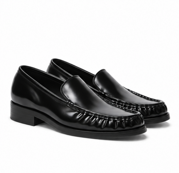 Classic Ruched Penny Loafer