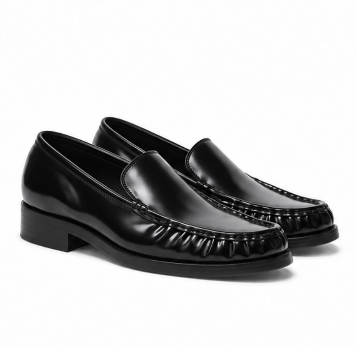 Classic Ruched Penny Loafer
