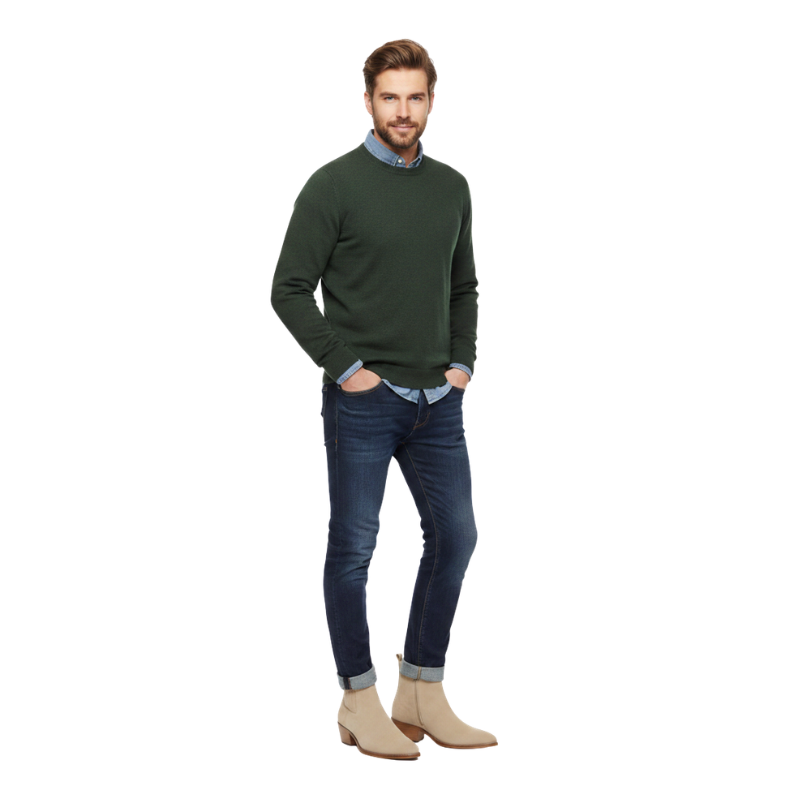 Classic Serenity Zipper Elegance Chelsea Boots