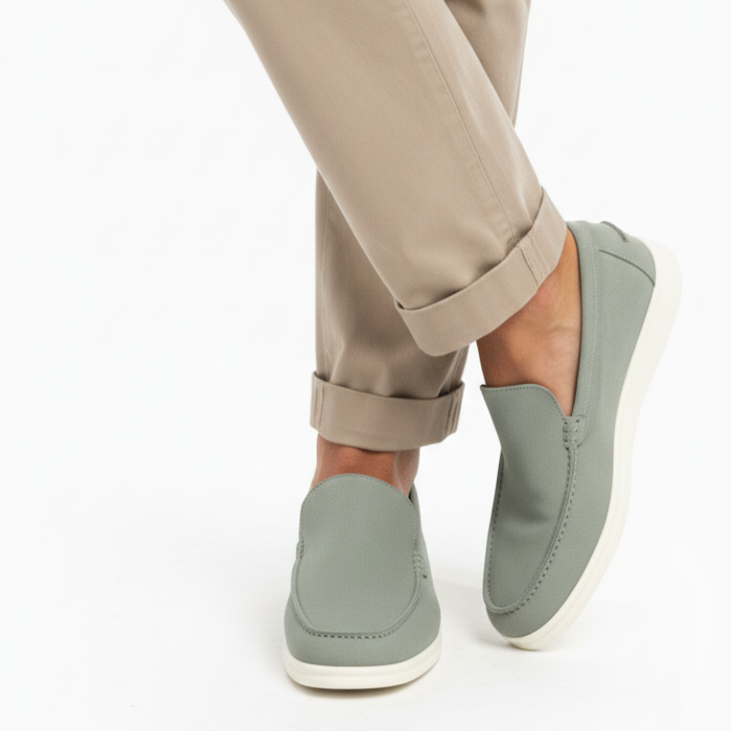 Classic Slip On Loafers With Contemporary Edge