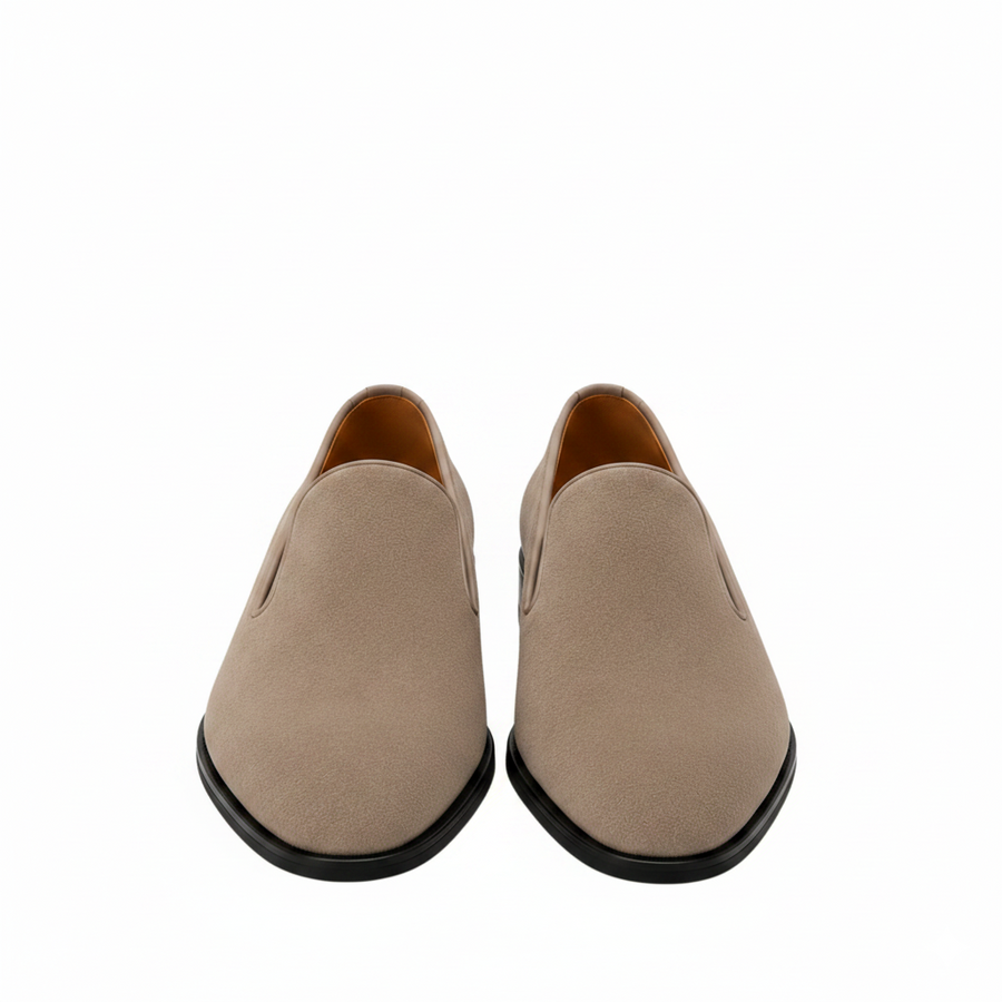 Classic Suede Gentlemen’s Slip On Loafers