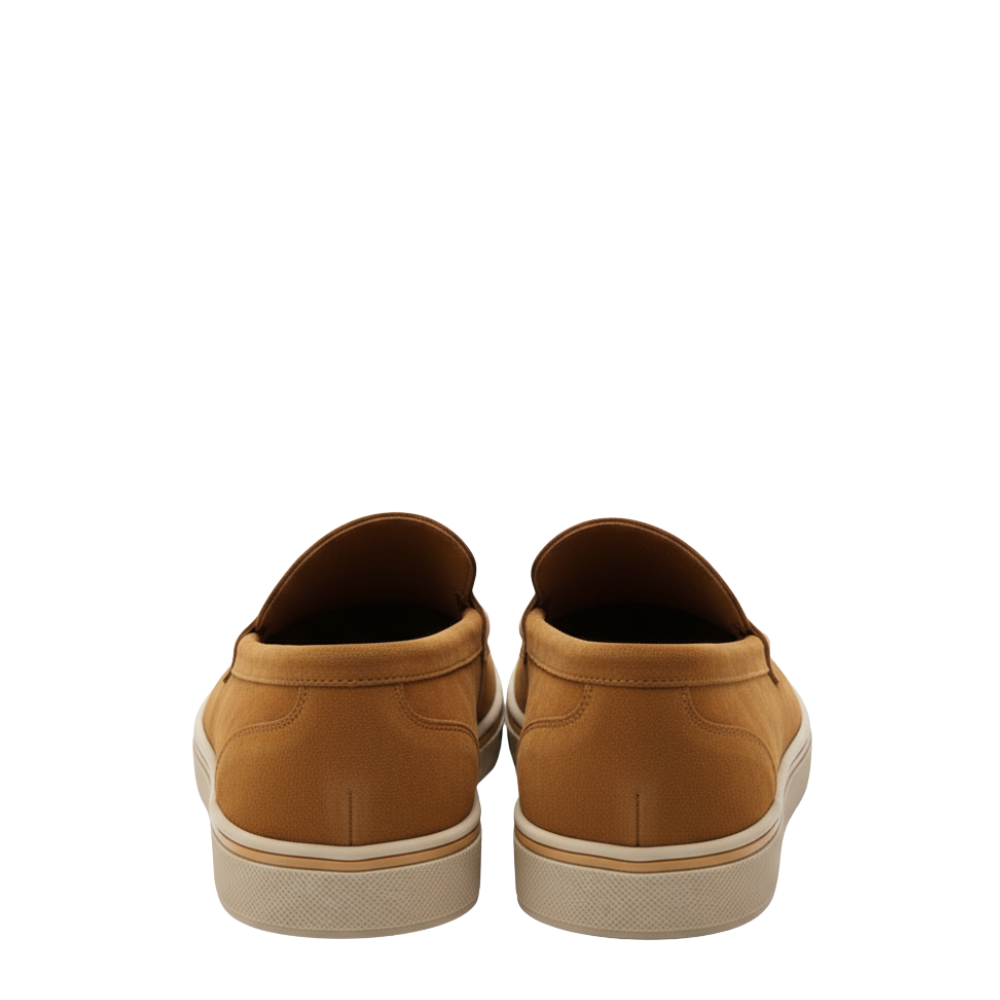 Classic Suede Italian Loafer with Modern Sole
