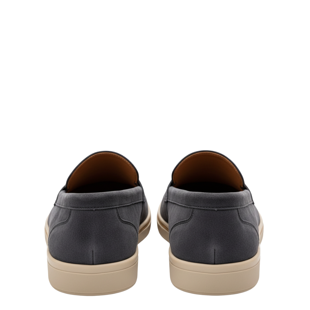 Classic Suede Italian Loafer with Modern Sole