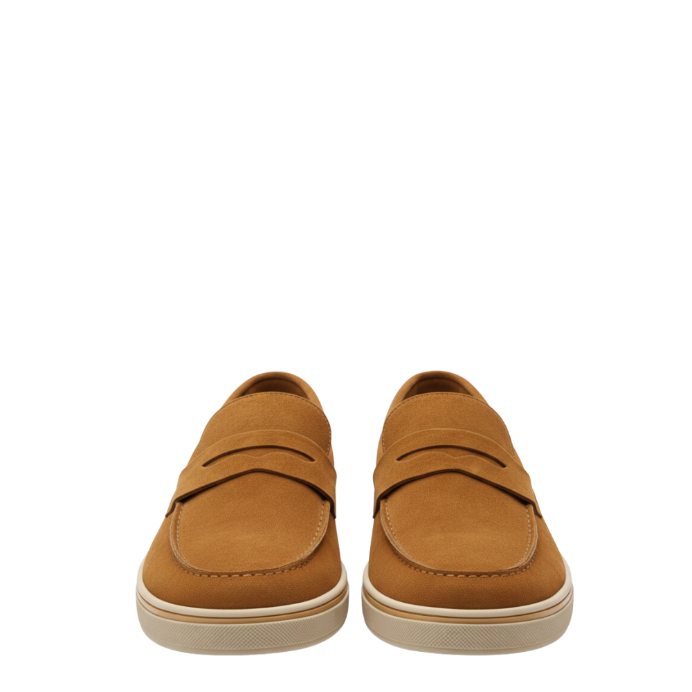 Classic Suede Italian Loafer with Modern Sole