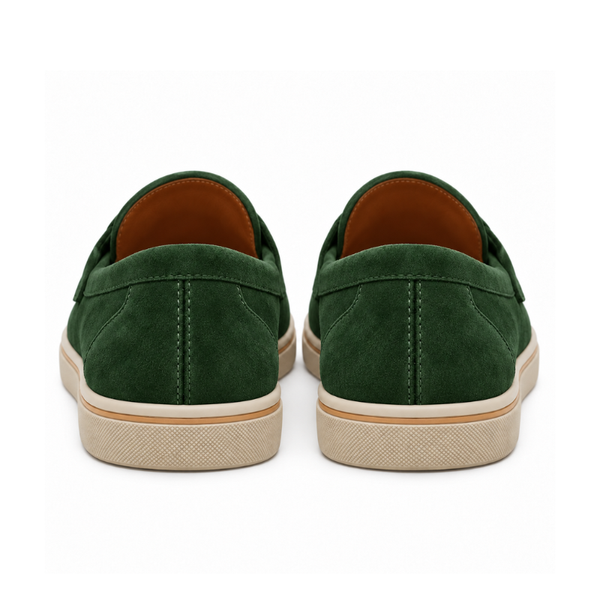 Classic Suede Italian Loafer with Modern Sole