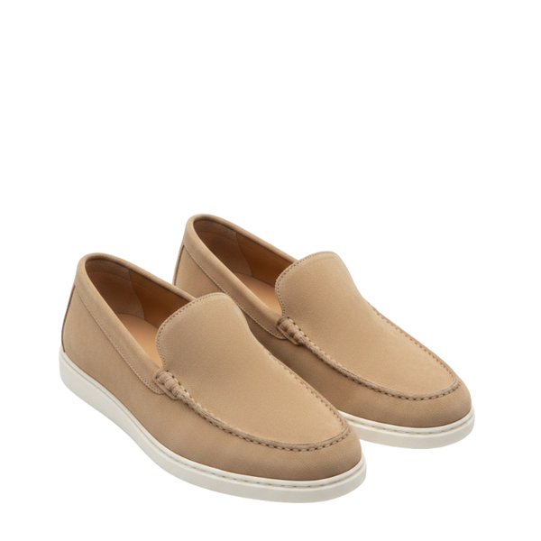 Classic Suede Loafers With Smooth Refined Versatility