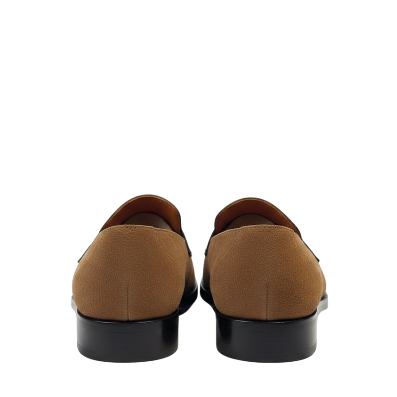 Italian Pinocchio Leather Loafers
