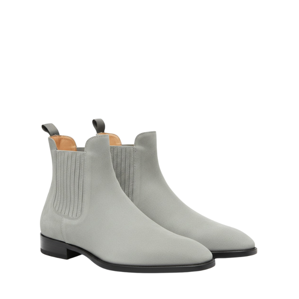 Classic Suede Voyage Elegance italian Chelsea Boots