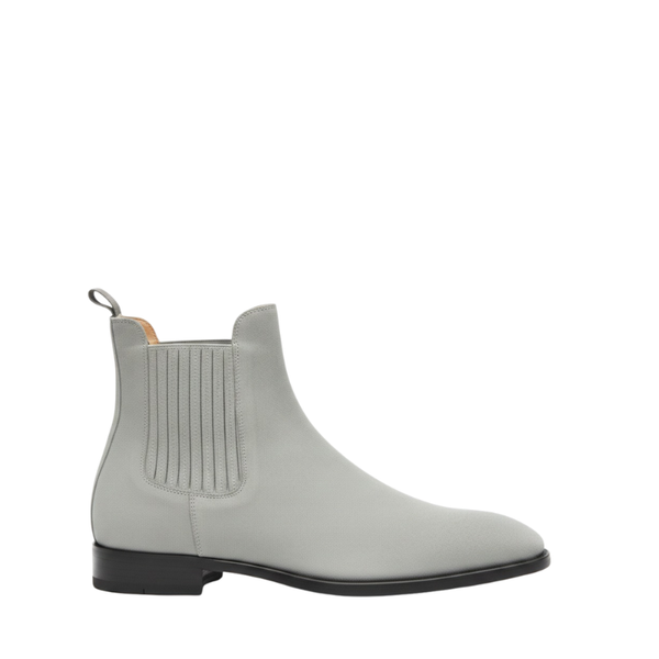Classic Suede Voyage Elegance italian Chelsea Boots - Gray