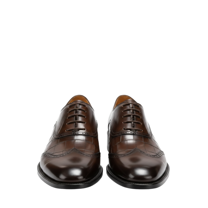 Classic Wingtip Oxfords Dress Shoes