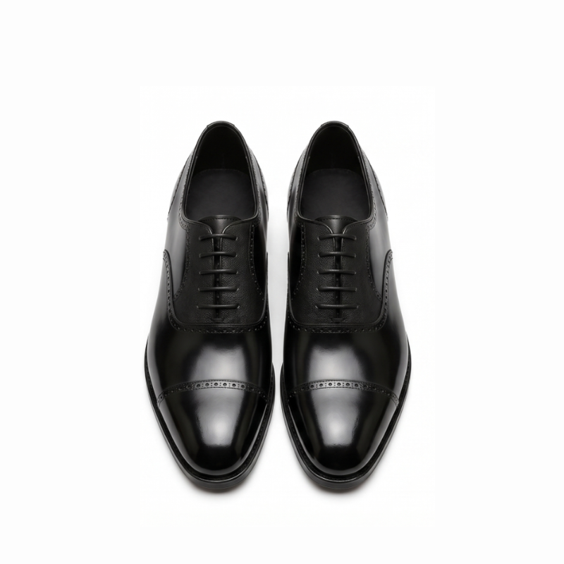 Classic Zayn Cap Toe Leather Oxford Shoes