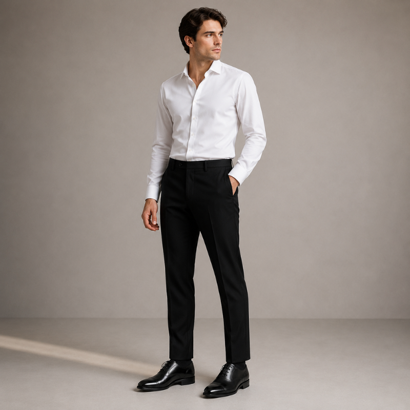 Classic Zayn Cap Toe Leather Oxford Shoes