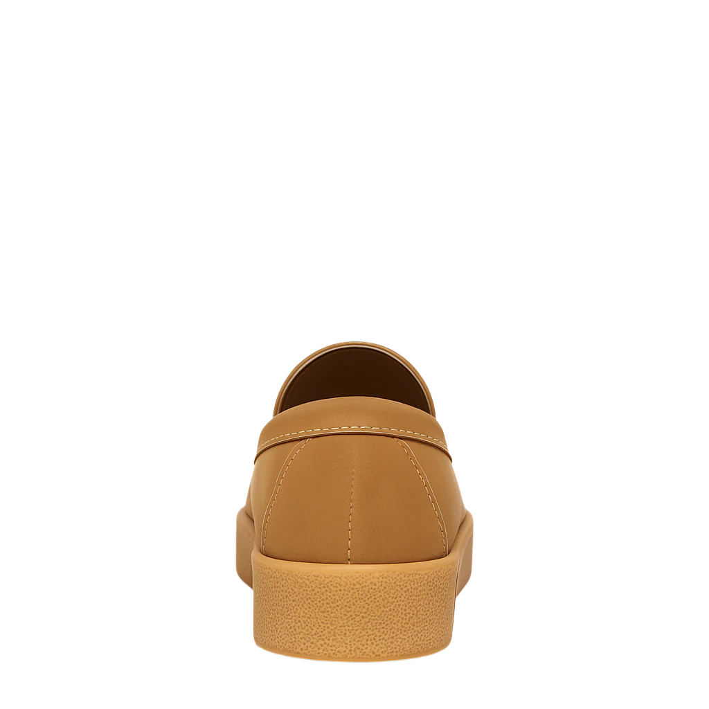 Men Suede Round Toe Loafer Black