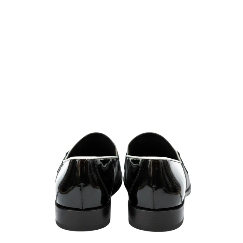 Couture Textured Patent Leather Heritage Elite Loafers