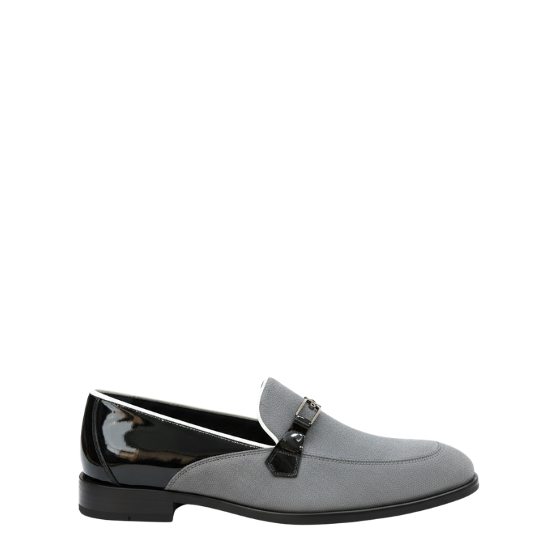 Couture Textured Patent Leather Heritage Elite Loafers