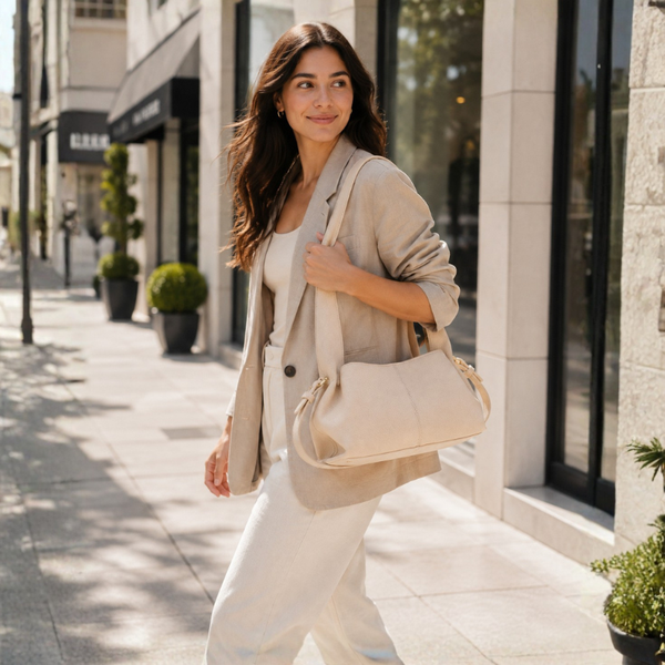 Sienna Dumpling Soft Leather Shoulder Bag